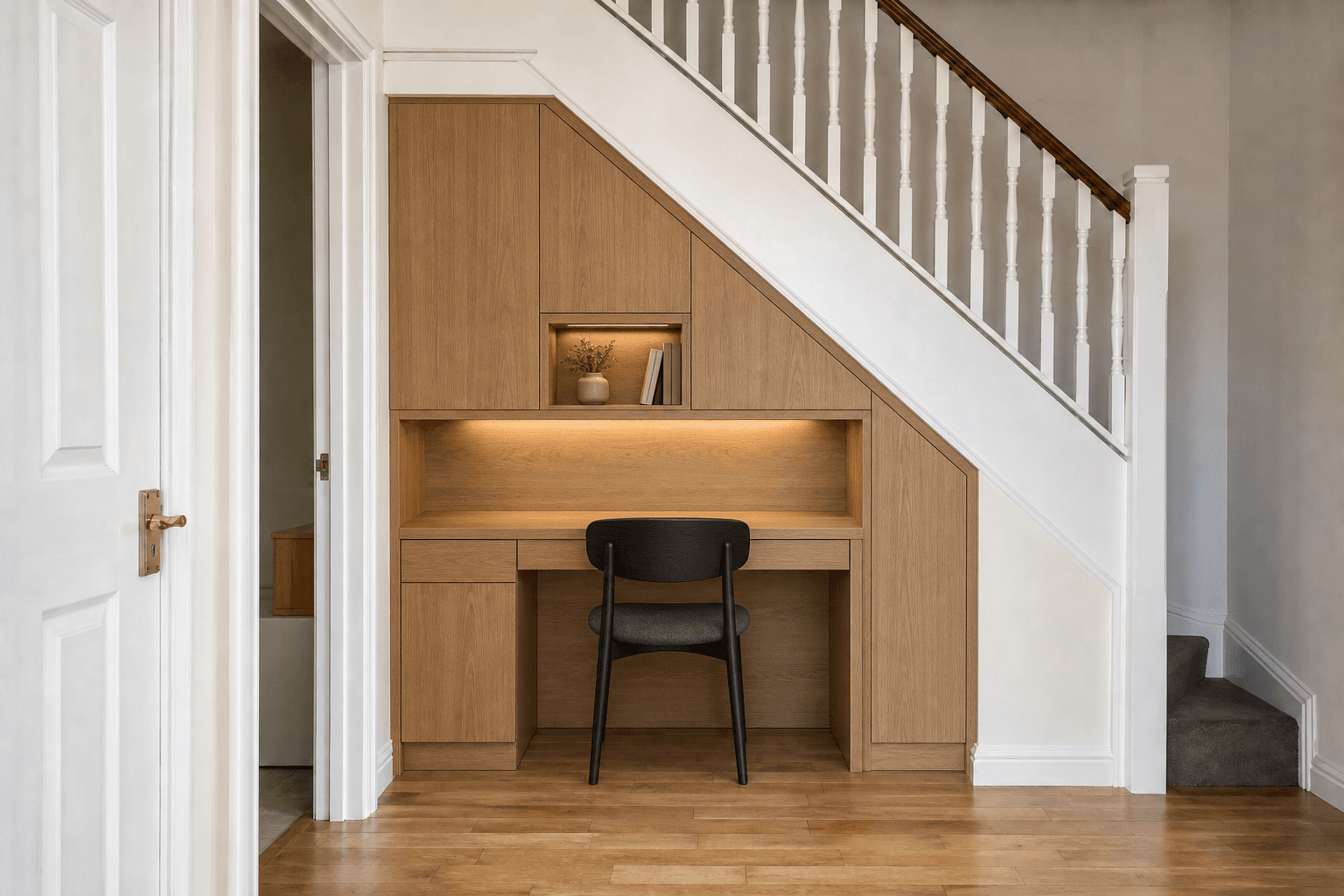 Under-Stairs Storage project by 4A Fitted Furniture